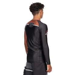 BFCM Freestyle 2.0 Long Sleeve Ranked Rashguard Brown - ADULT SIZES Jiu Jitsu