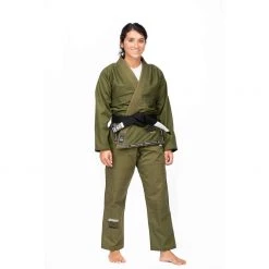 BFCM Suparaito BJJ Gi (Unisex Size) Army Green Jiu Jitsu