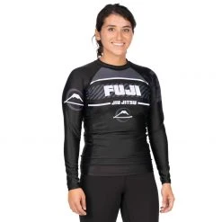 BFCM Freestyle 2.0 Long Sleeve Ranked Rashguard (Unisex Sizing) Black