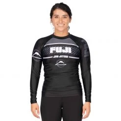 BFCM Freestyle 2.0 Long Sleeve Ranked Rashguard (Unisex Sizing) Black
