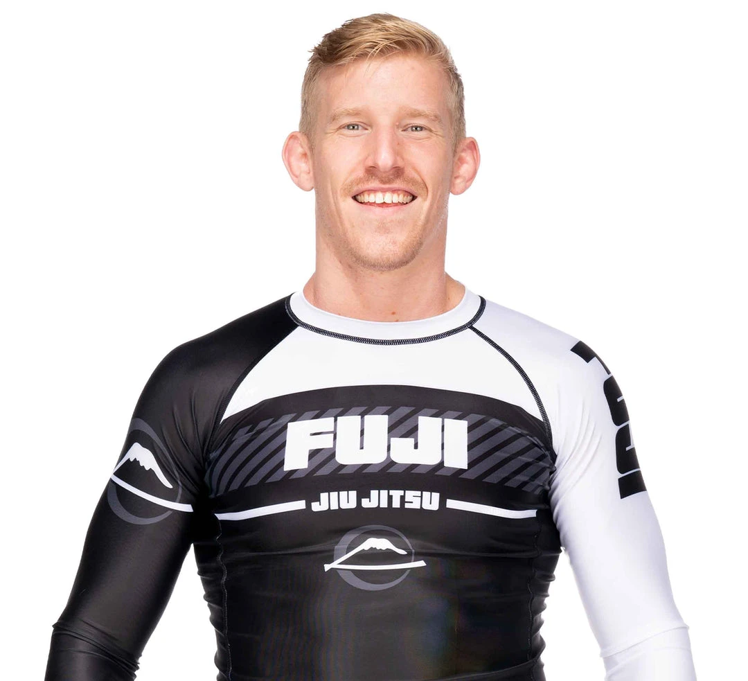 BFCM Jiu Jitsu Freestyle 2.0 Long Sleeve IBJJF Ranked Rashguard White
