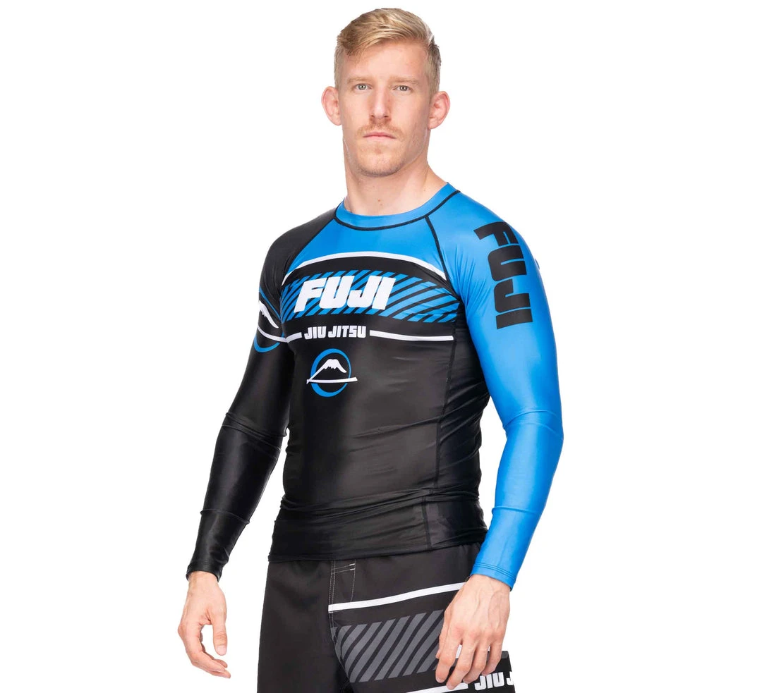 BFCM Freestyle 2.0 Long Sleeve IBJJF Ranked Rashguard Blue 3 BFCM Freestyle 2.0 Long Sleeve IBJJF Ranked Rashguard Blue