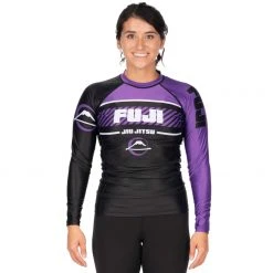 BFCM Jiu Jitsu Freestyle 2.0 Long Sleeve IBJJF Ranked Rashguard (Unisex Sizing) Purple
