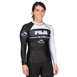 BFCM Jiu Jitsu Freestyle 2.0 Long Sleeve IBJJF Ranked Rashguard (Unisex Sizing) White