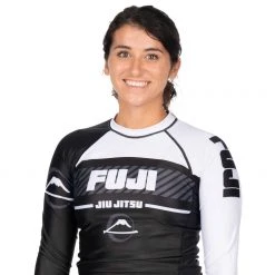 BFCM Jiu Jitsu Freestyle 2.0 Long Sleeve IBJJF Ranked Rashguard (Unisex Sizing) White
