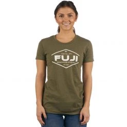 BFCM Jiu Jitsu Grappling Division Womens T-Shirt Green