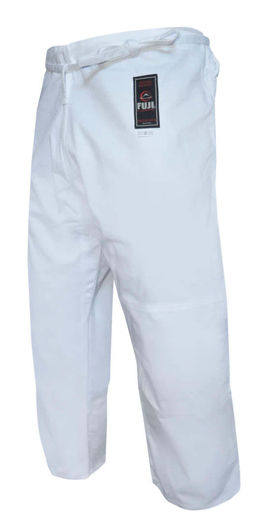 BFCM Double Weave Judo Pants White 2 BFCM Double Weave Judo Pants White