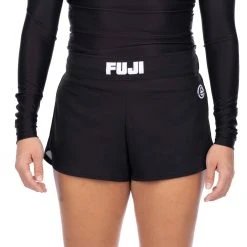 BFCM Jiu Jitsu Essential Grappling Black Fight Shorts