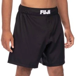 BFCM Jiu Jitsu Essential Grappling Black Fight Shorts