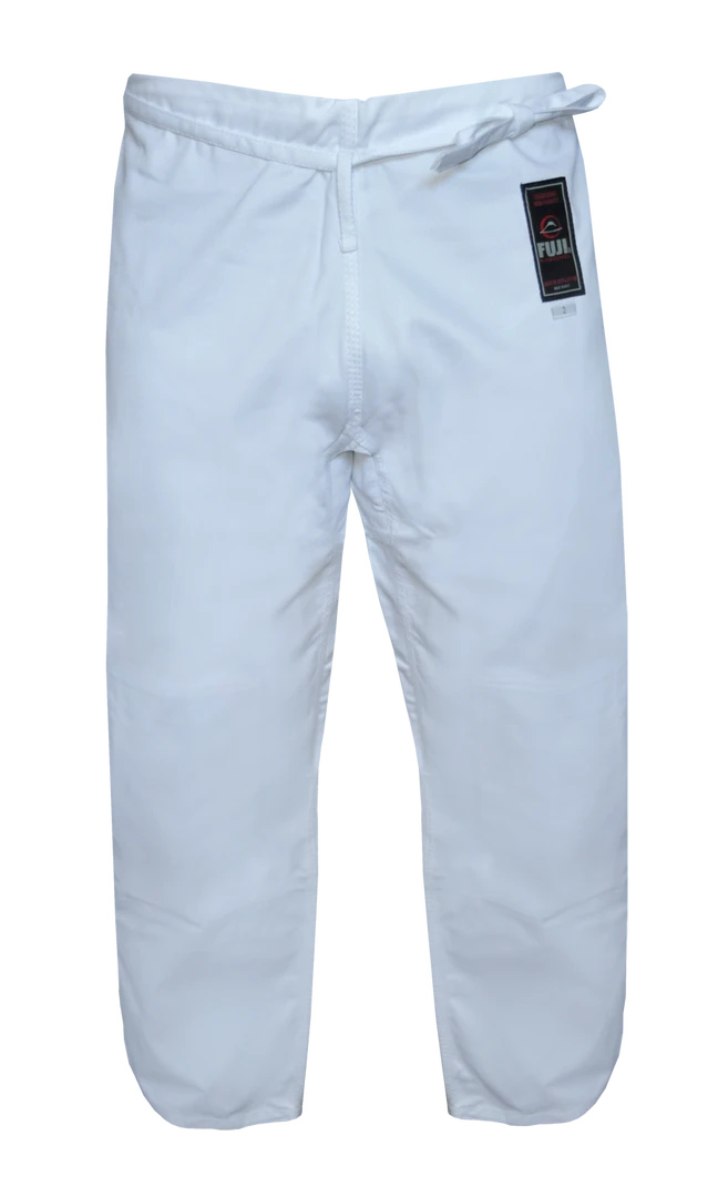 BFCM Double Weave Judo Pants White 1 BFCM Double Weave Judo Pants White