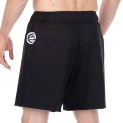 BFCM Jiu Jitsu Essential Grappling Black Fight Shorts
