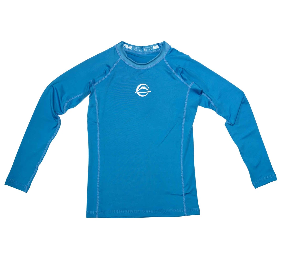 BFCM Jiu Jitsu Baseline Kids Rashguard Blue 1 BFCM Jiu Jitsu Baseline Kids Rashguard Blue