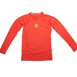 BFCM Baseline Kids Rashguard Red Jiu Jitsu