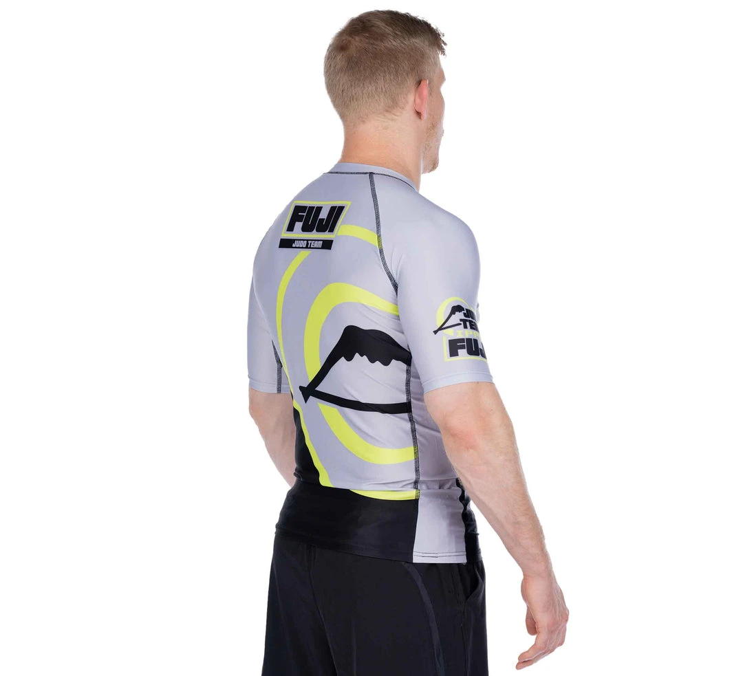 BFCM Peak Judo Short Sleeve Rashguard Grey 4 BFCM Peak Judo Short Sleeve Rashguard Grey