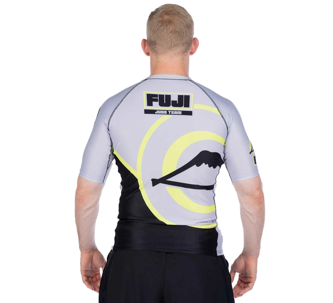 BFCM Peak Judo Short Sleeve Rashguard Grey 6 BFCM Peak Judo Short Sleeve Rashguard Grey