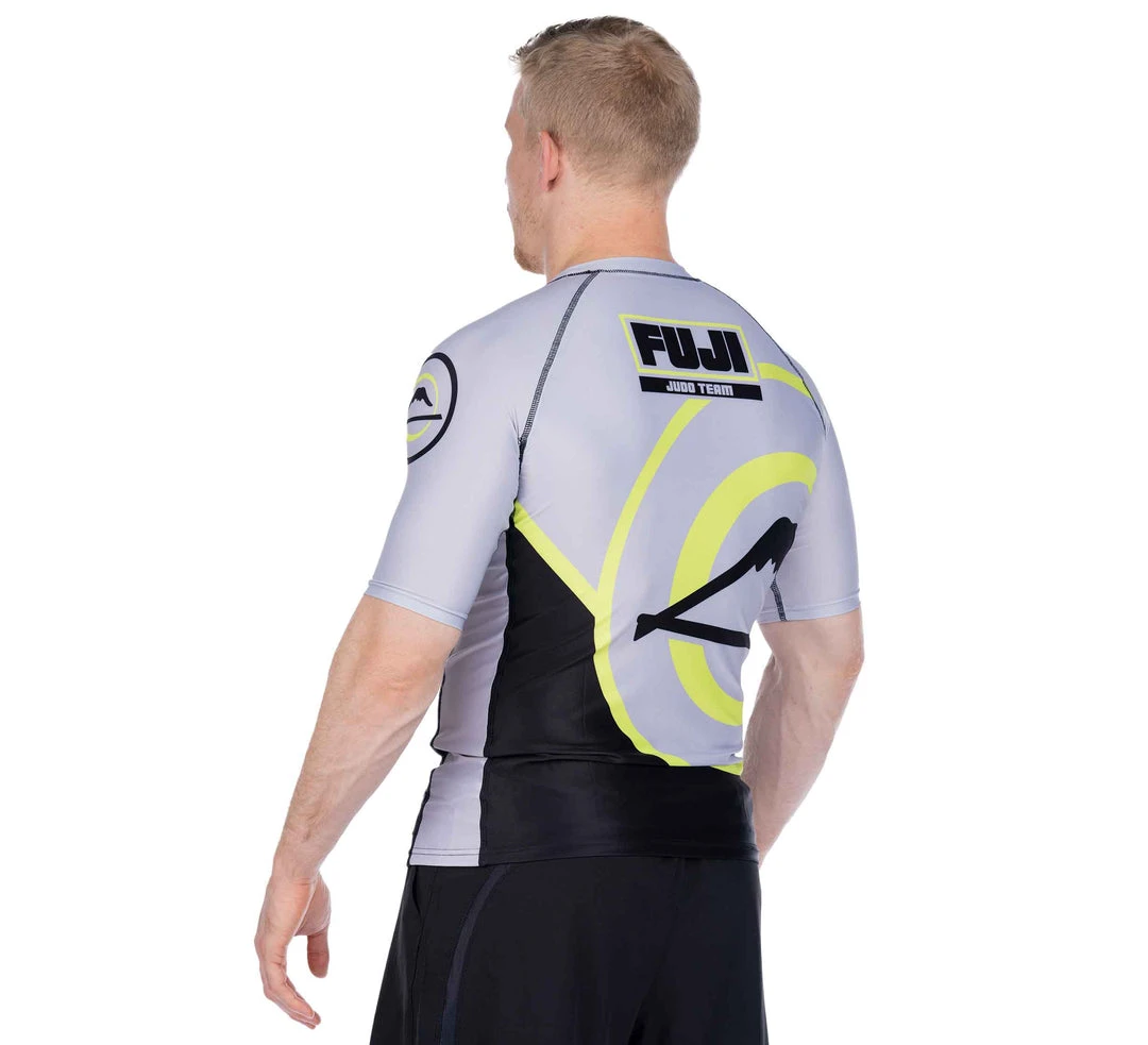 BFCM Peak Judo Short Sleeve Rashguard Grey 5 BFCM Peak Judo Short Sleeve Rashguard Grey