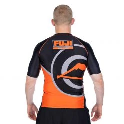 IMatt Sportswear Peak Judo Short Sleeved Rashguard Orange