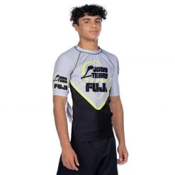 BFCM Peak Judo Short Sleeve Rashguard Grey