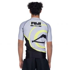 BFCM Peak Judo Short Sleeve Rashguard Grey