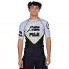 BFCM Peak Judo Short Sleeve Rashguard Grey