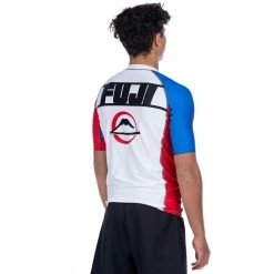 BFCM Skyline Judo Short Sleeve Rashguard White