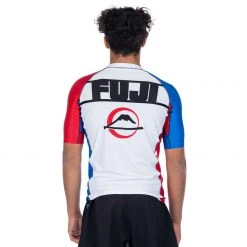 BFCM Skyline Judo Short Sleeve Rashguard White