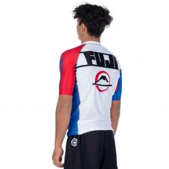 BFCM Skyline Judo Short Sleeve Rashguard White