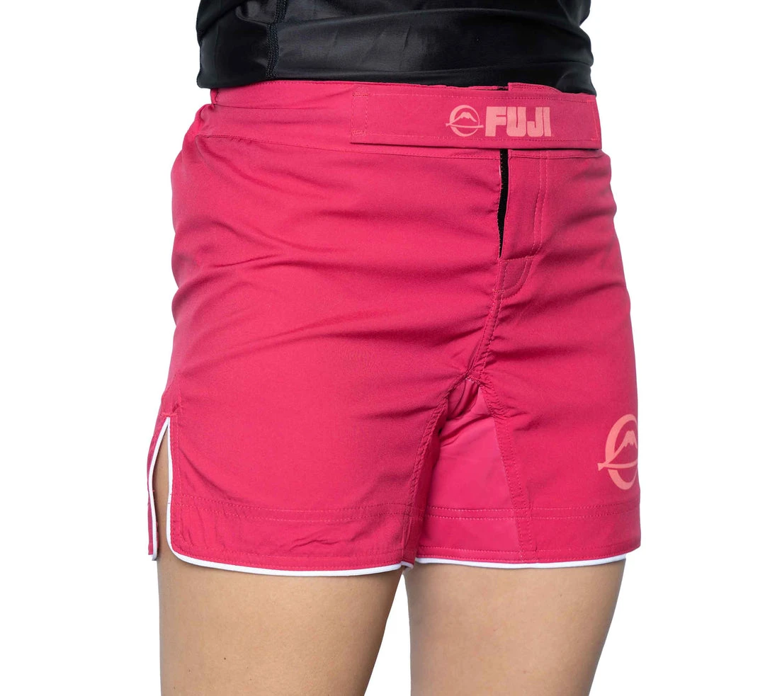 BFCM Jiu Jitsu Baseline Womens Pink Grappling Shorts 2 BFCM Jiu Jitsu Baseline Womens Pink Grappling Shorts
