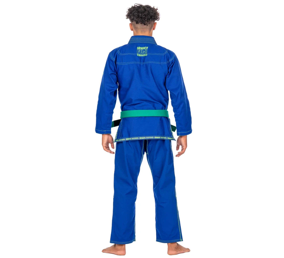 BFCM Jiu Jitsu Suparaito Kids Blue BJJ Gi BFCM Jiu Jitsu Suparaito Kids Blue BJJ Gi