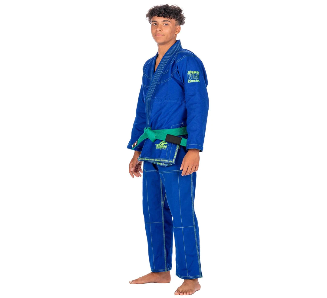 BFCM Jiu Jitsu Suparaito Kids Blue BJJ Gi BFCM Jiu Jitsu Suparaito Kids Blue BJJ Gi