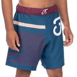 BFCM Script Grappling Shorts Maroon Jiu Jitsu