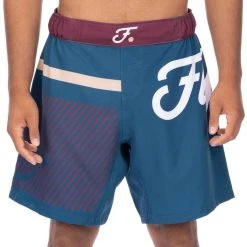 BFCM Script Grappling Shorts Maroon Jiu Jitsu