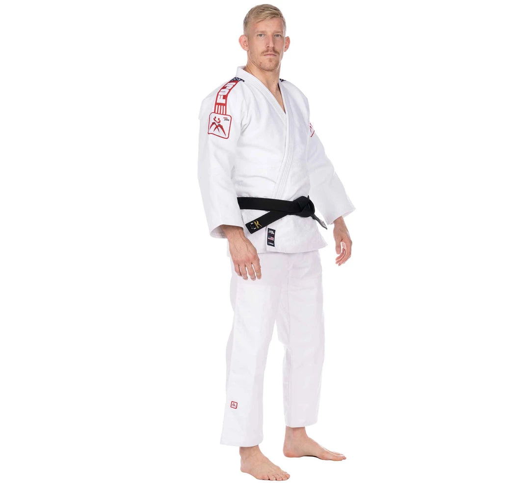 Deelux USA Judo Double Weave Gi 2.0 White 3 Deelux USA Judo Double Weave Gi 2.0 White