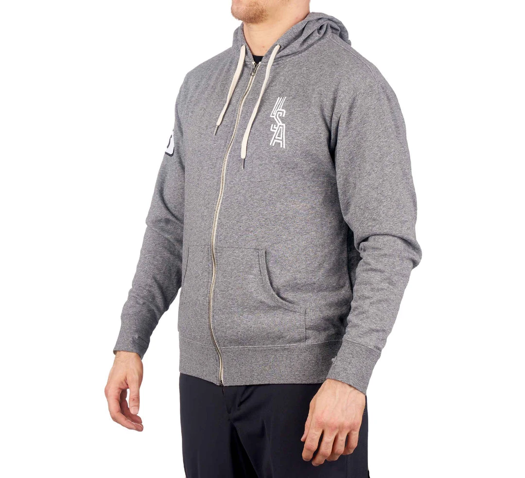 Hatashita Sports US Judo Zip Up Hoodie (Unisex Sizing) 2 Hatashita Sports US Judo Zip Up Hoodie (Unisex Sizing)
