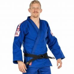 Deelux USA Judo Single Weave Gi 2.0 Blue 13 Deelux USA Judo Single Weave Gi 2.0 Blue