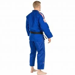Deelux USA Judo Single Weave Gi 2.0 Blue 10 Deelux USA Judo Single Weave Gi 2.0 Blue