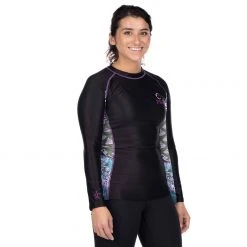 BFCM Kimono Womens Long Sleeve Rashguard Purple Jiu Jitsu 9 BFCM Kimono Womens Long Sleeve Rashguard Purple Jiu Jitsu