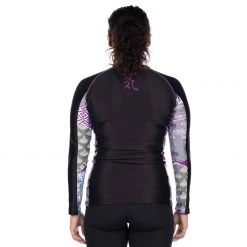 BFCM Kimono Kid's Long Sleeve Rashguard Purple