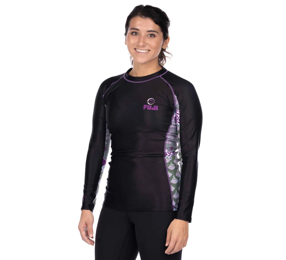BFCM Kimono Womens Long Sleeve Rashguard Purple Jiu Jitsu 4 BFCM Kimono Womens Long Sleeve Rashguard Purple Jiu Jitsu
